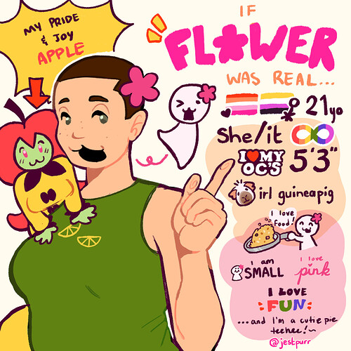 my meet the artist hehe!