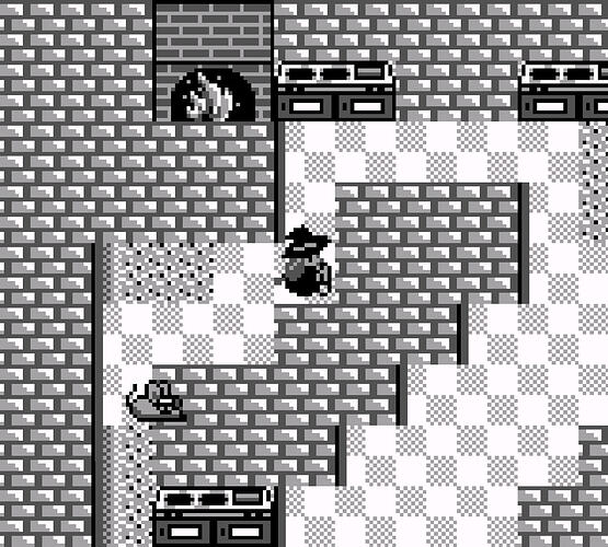 gameplay screen for Painter Momopie