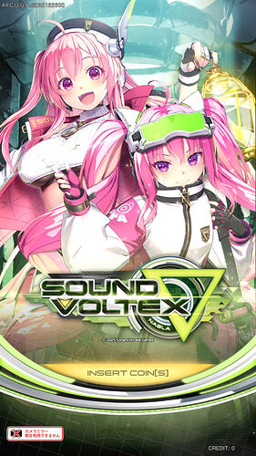 Sound Voltex Nabla title screen